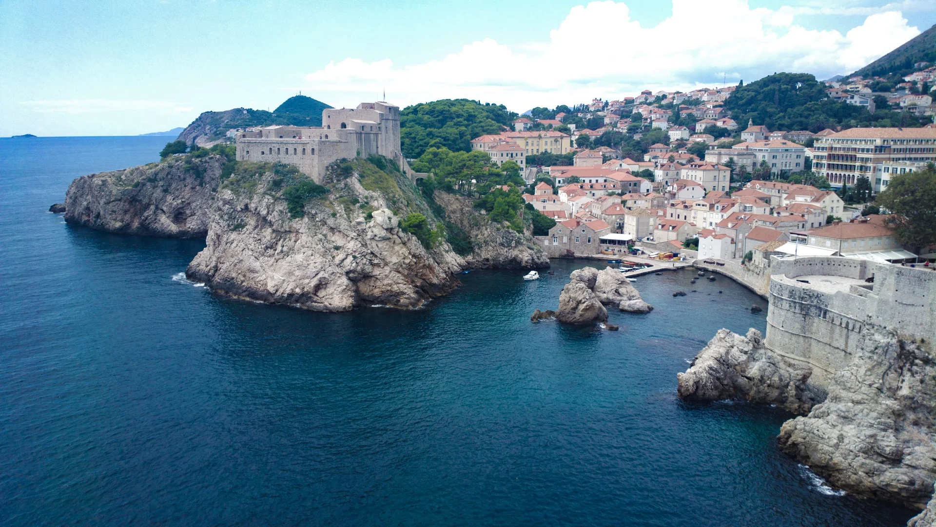 Dubrovnik, the starting point for the drive